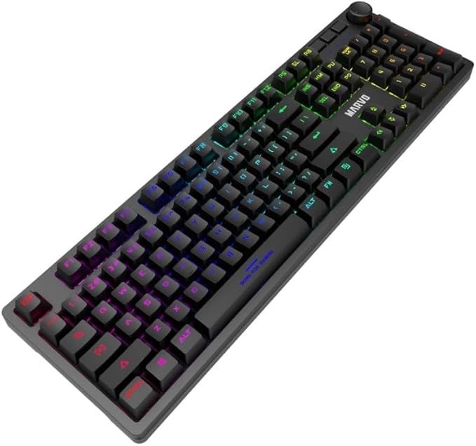 MARVO KG954 EN-R wired mechnical keyboard-Black MARVO KG954 EN-R wired mechnical keyboard-Black